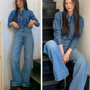 Levi's Ribcage Wide Leg Jean In Not The Same